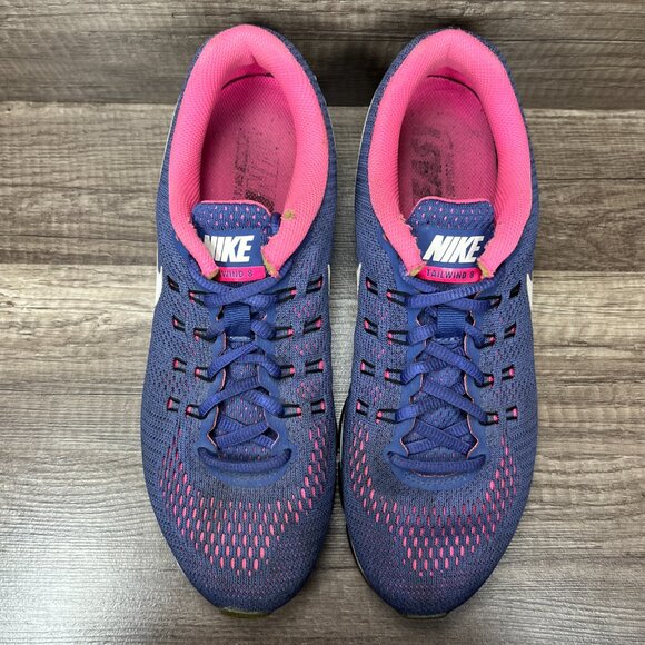 Nike Tailwind 8 Blue Pink Womens US Size 9 EUR 40.5 805942-502 Sneakers - Picture 8 of 10